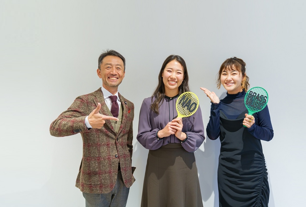 村上佳菜子さんがMCを務めるラジオ音楽番組「ブラス・ミュージック」に日比野菜緒選手の出演決定。