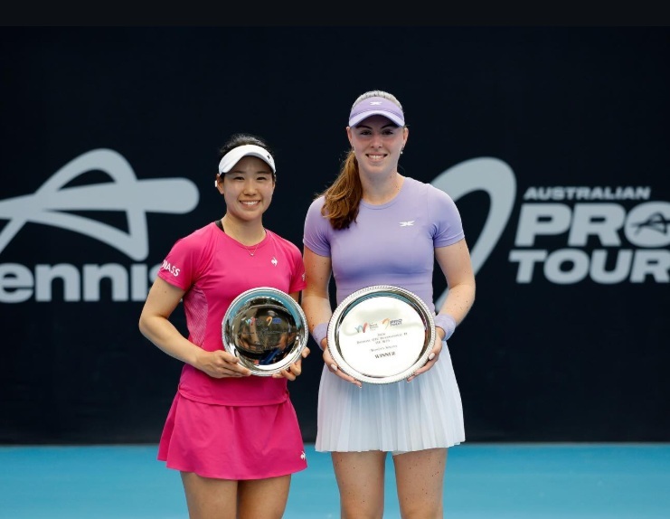 ITF W75ブリスベン女子シングルスで準優勝を飾りました！